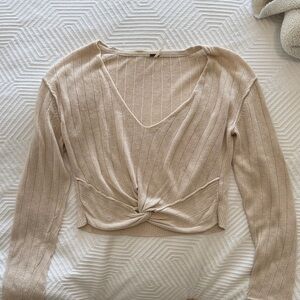 Free people light weight sweater